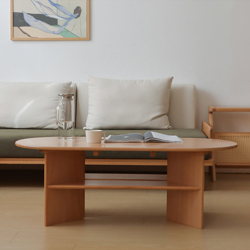 Table basse 46,85 ", Burlywood