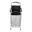 240L 3-Section Laundry Basket Cart