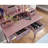 Sanlo Wooden Vanity Make Up Table And Stool Set, Rose Gold-650280783
