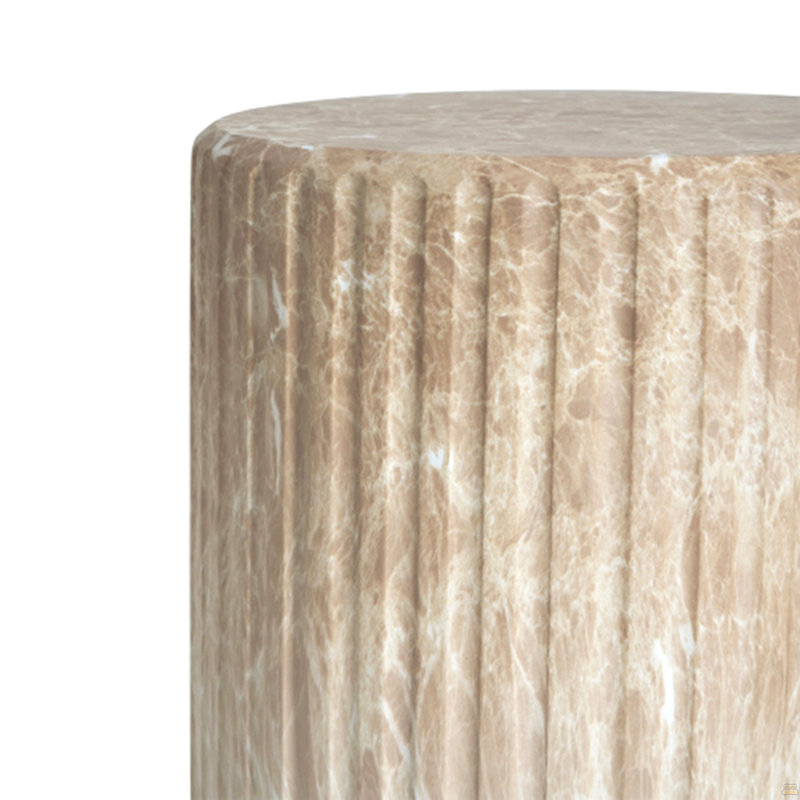 Table d'appoint Perseus, Blanc