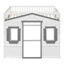 Lit mezzanine avec échelle House-757302285-757302282