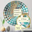 Edalyn - Miroir décoratif à cercles concentriques-1588238488
