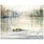 «Ducks in Pond», reproduction de peinture à l'huile à multiples images sur toile tendue