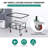 Metal Laundry Cart with Wheels-91884186