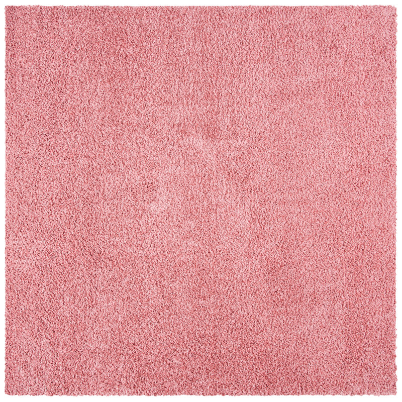 Schwanke Shag Performance Solid Color Rug, Square 4'