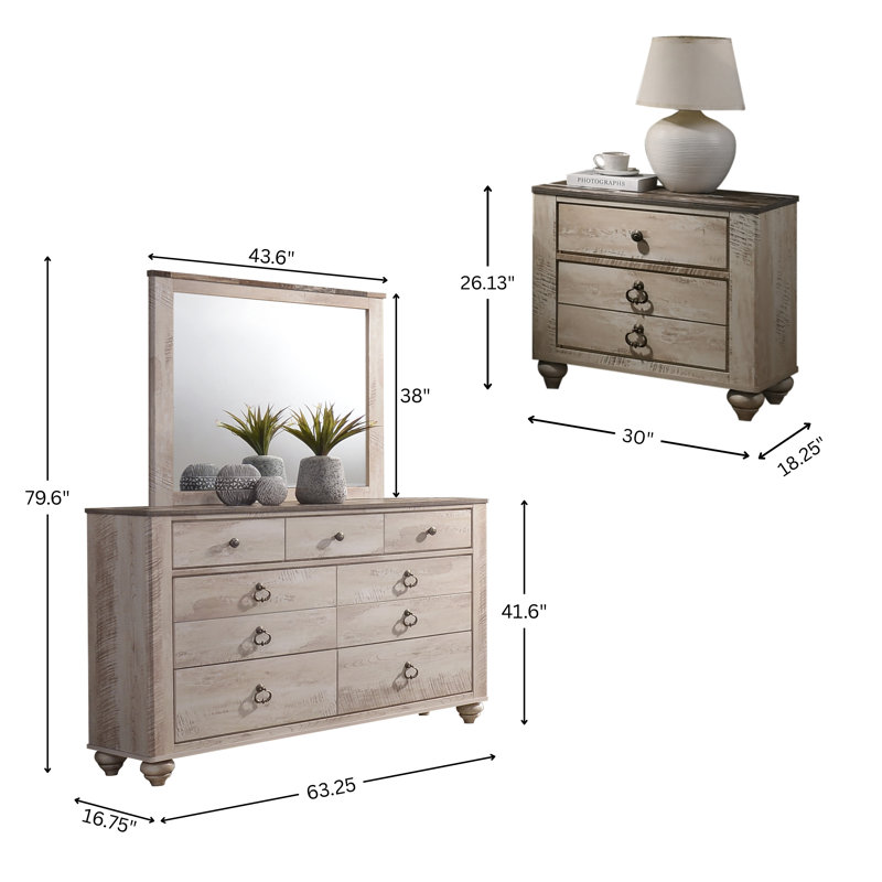 Amareona Piece Bedroom Set, King
