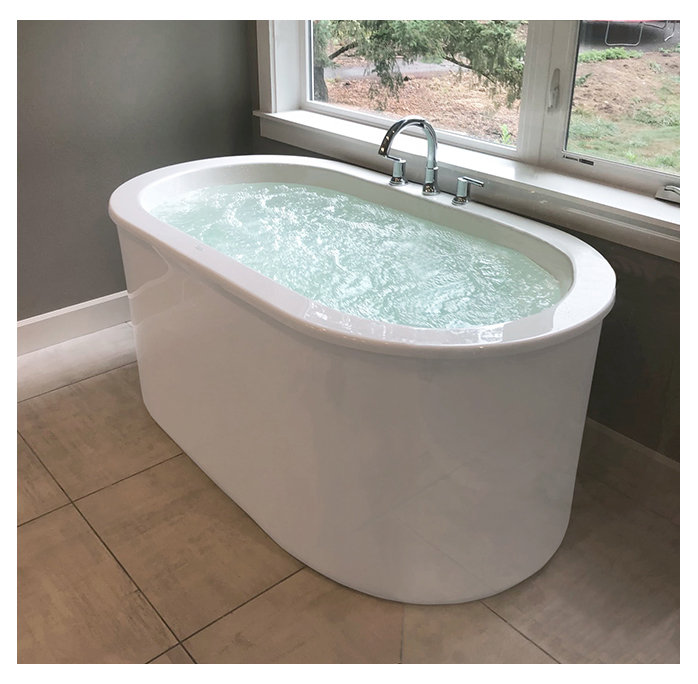 Rosabella 66'' L Soaking Bathtub