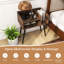 50cm W Metal Bedside Table-114235225