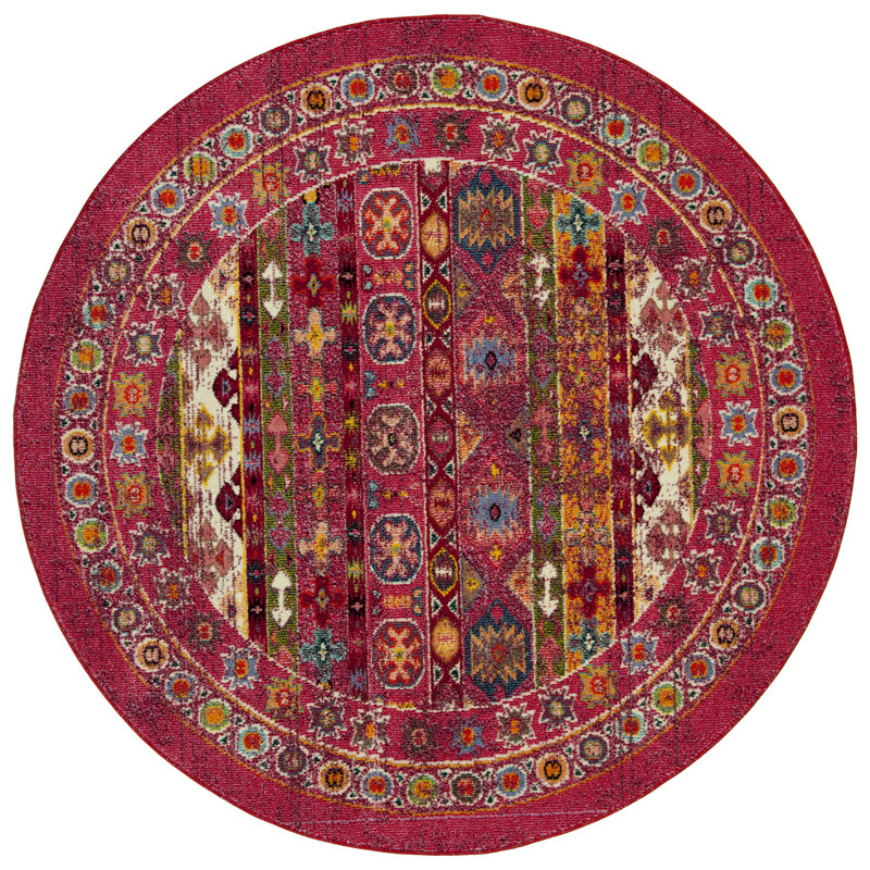 Tapis Gutierez Performance Southwestern, Rond 6 pi 7 po
