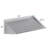 Express KitchQuip 42" W Stainless Steel Wall-Mounted Slanted Glass Rack Shelf with Drain Outlets – Fits 2 Racks (NSF Certified)