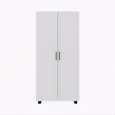 35.6"W Door Storage Pantry Cabinet with Adjustable Shelves by Latitude Run
