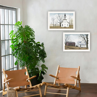 Gorgeous Home Wall Decor. 2. White Framed. . Multicolor. Wood+Paper. 20X1x14 In. 5 Lb. Elevate Your Decor 2 Framed Living Room Art. Transform Interior