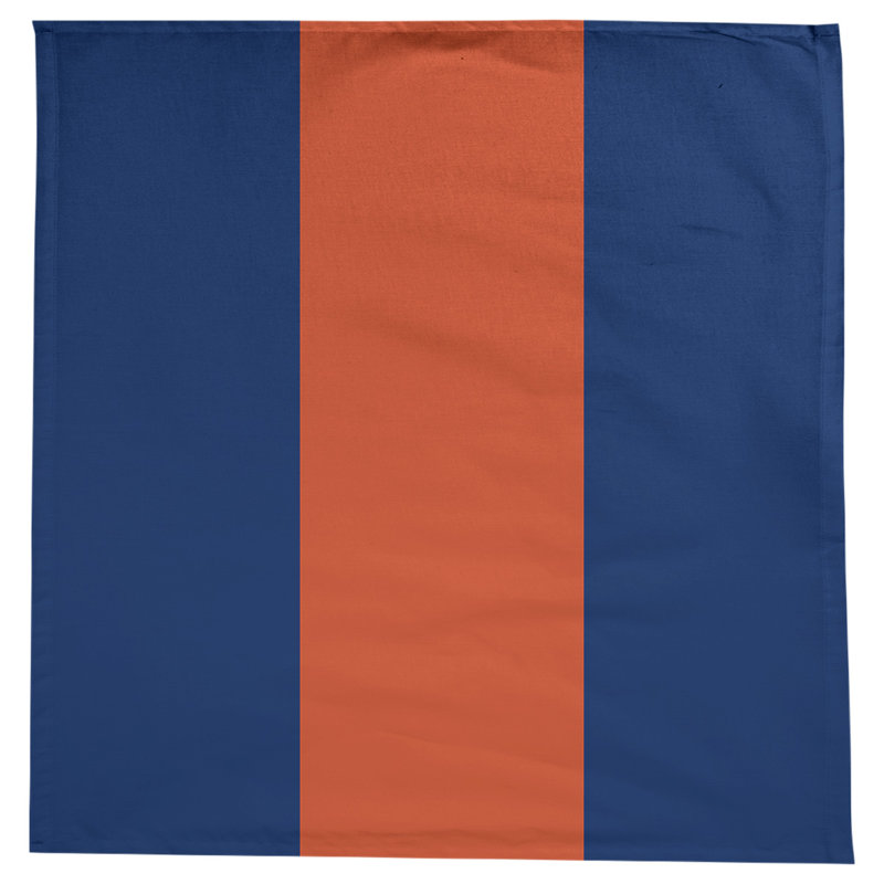 Fête Edmonton, Orange / bleu marine / orange