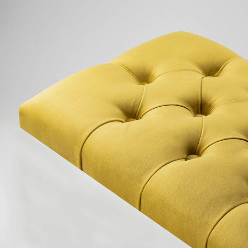 Luczak Upholstered Headboard, 100 x 45 cm, Honey