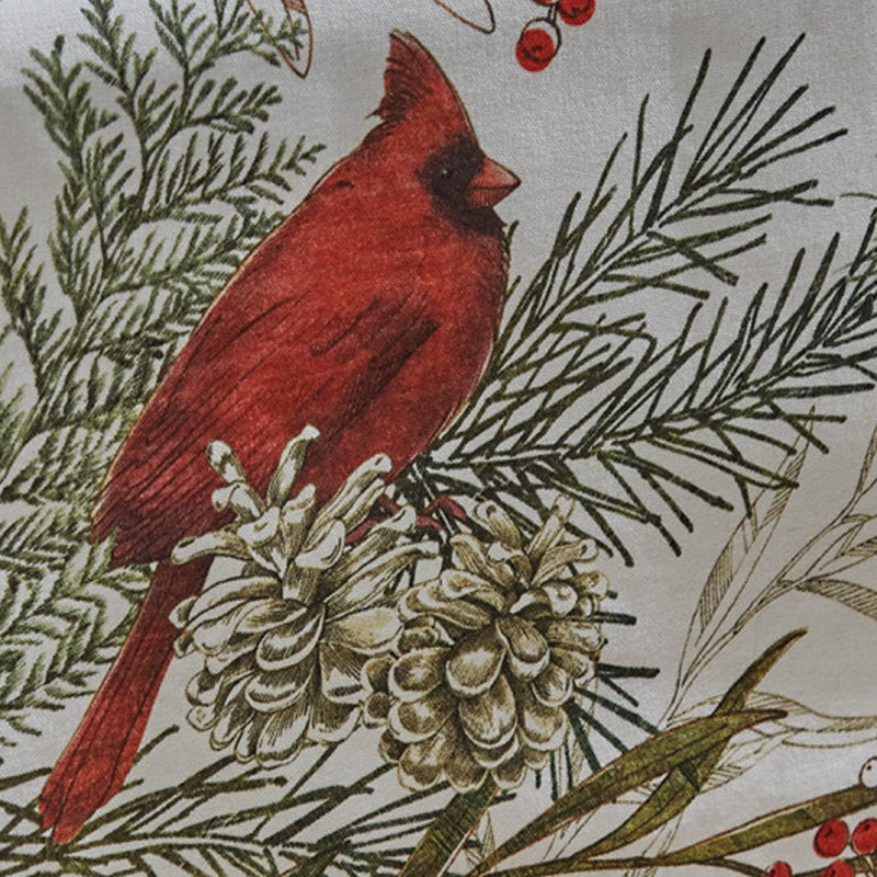 Cardinal Table Runner - White, 54" L x 13" W