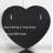 Amla 27.5" Crushed Diamond Décor Heart-Shaped Wall Mirror