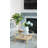 Melton Glass Top Coffee Table