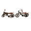 Ensemble de 2 sculptures de motos Norhad-1222911599