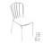 NOVA BISTRO 60cm Mosaic Table with Milan Chair Garden Set
