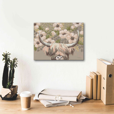 «The Highland Highness» par Michele Norman, estampe numérique sur toile