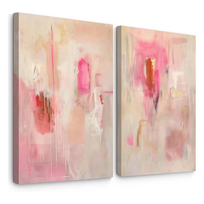 2 Piece Wrapped Canvas Print, 40 cm H x 30 cm W