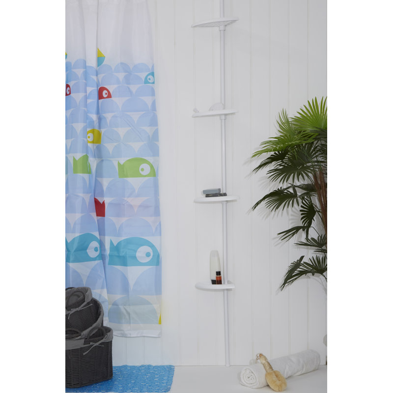 Shower Caddy, White