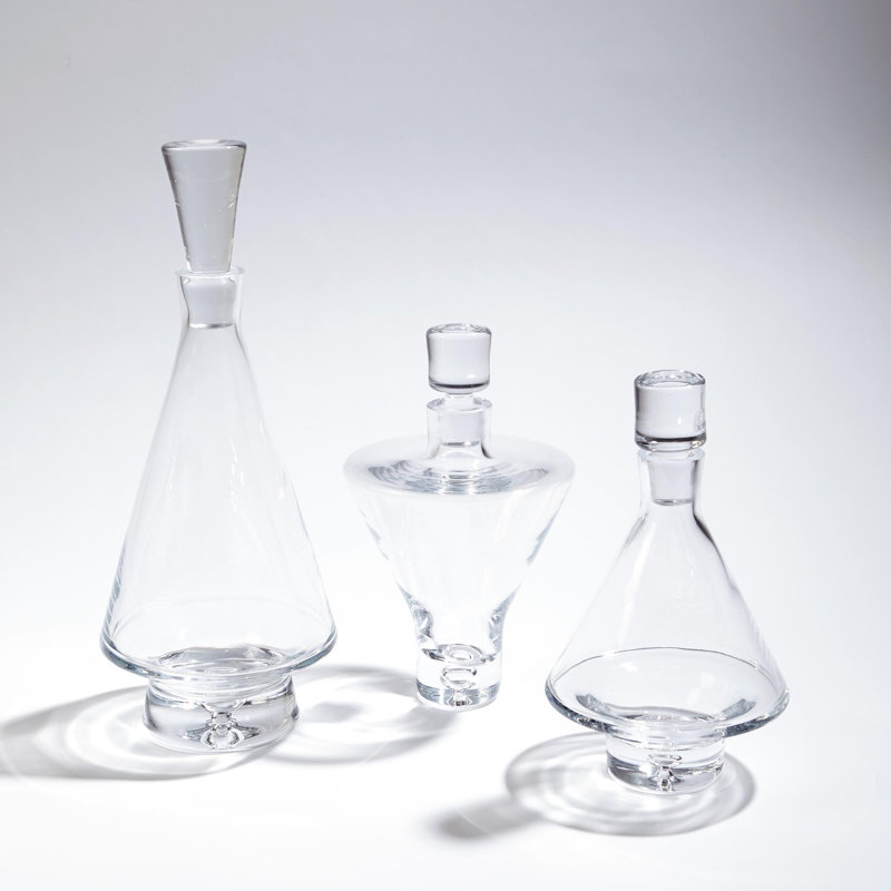 Fat Bottom Decanter-Clear