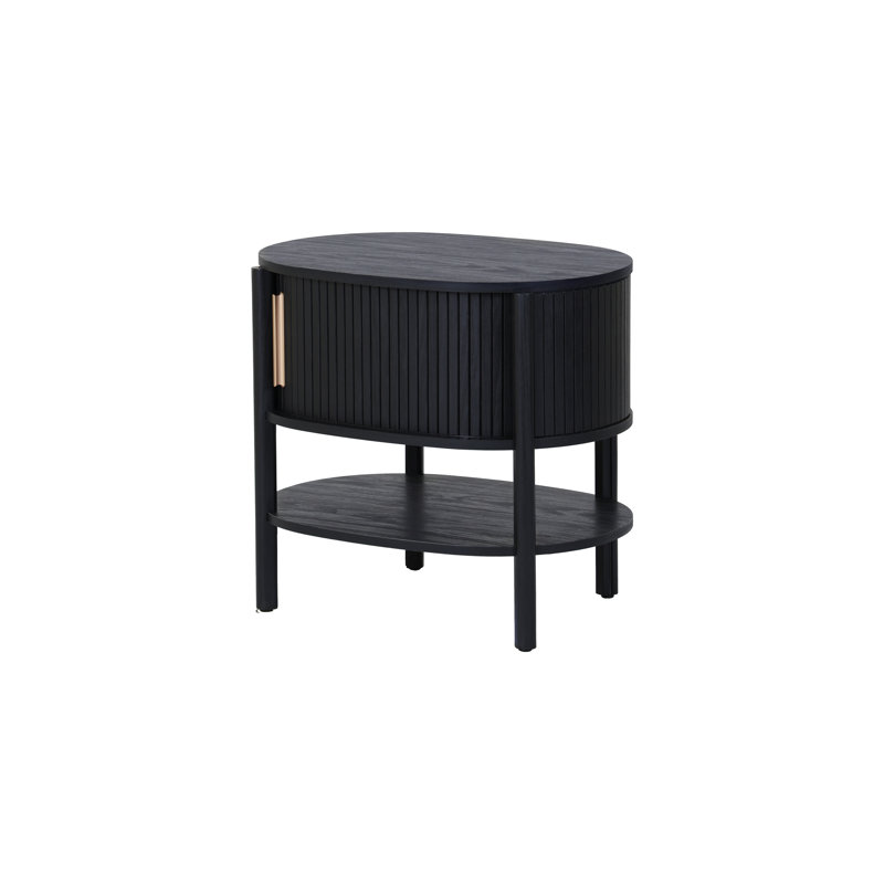 Ace 2-Piece Nightstand Set, Black