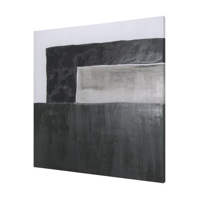 Toile texturée «Block II a Hand»