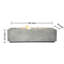 Rashid Concrete Propane Rectangle Outdoor Fire Pit Table-1864176534-1870401295