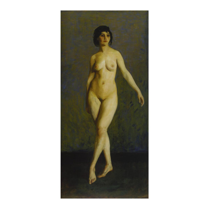 «Silhouette in Motion» par Robert Henri - Impression giclée, H 20 po x l 16 po