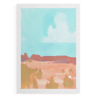 Grands espaces ouverts I - Impression sur toile seulement - NON-CADRE
