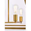 Lustre linéaire à 4 lumières Gloriajean-993092654-992946898