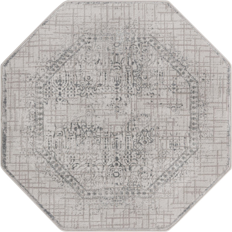 Glencoe Oriental Indoor Rug, Octagon 4'