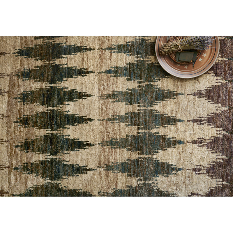 Dalli Ikat Indoor Rug, Rectangle 7'9" x 9'9"