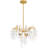 Keasha 4-Light Leaf Pendant Light-362058950
