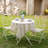 Eleanora Round 2 - Person 70cm Long Bistro Set