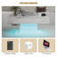 2 Drawers Rectangle High Gloss Coffee Table with LED-1933977477