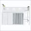 Lit mezzanine avec armoire de rangement, garde-robe et lumières DEL-126553919-126553916