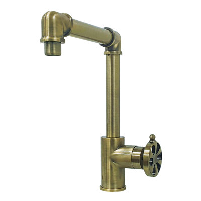 Belknap Single Hole Bathroom Faucet with Drain Assembly