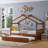 Saunderton Wooden House Bed with Trundle-298050781-298050778