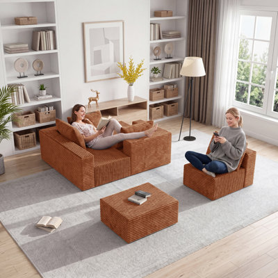 Fauteuil à billes sans accoudoirs et méridienne, fauteuil en mousse de style Mid-Century