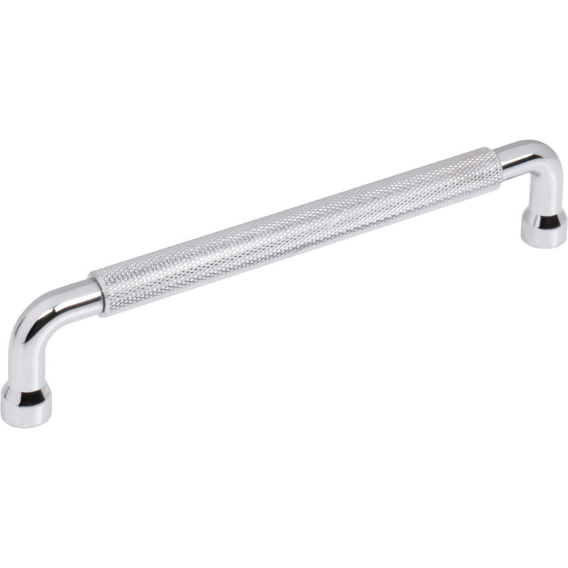 Garrison Bar Pull, 6 5/16" Center To Center, Polished Chrome