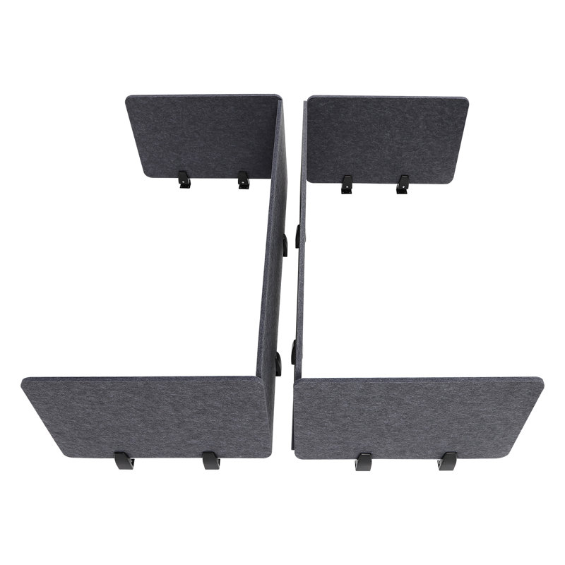 La chicane d'un bureau officiel, Gris anthracite, L 47,25 po
