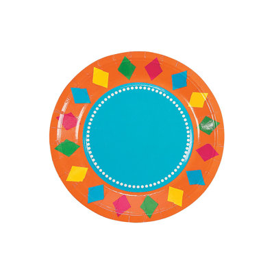 Oklee Disposable Paper Dessert Plate
