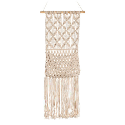 Macrame Knotting Cotton Wall Hanging