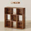 91.5cm H x 91.5cm W Particle Board Cube Bookcase