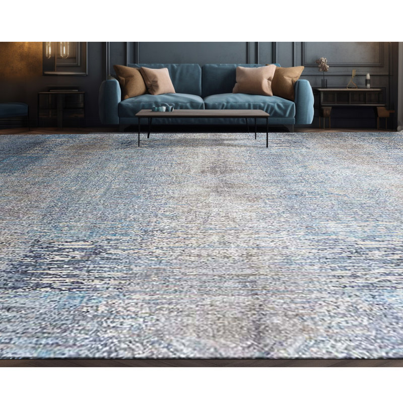 Abstract Area Rug, Rectangle 8' x 10'