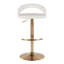 Ensemble de tabourets de bar réglables contemporains avec pivot à 360 degrés et repose-pieds arrondi-1481178406