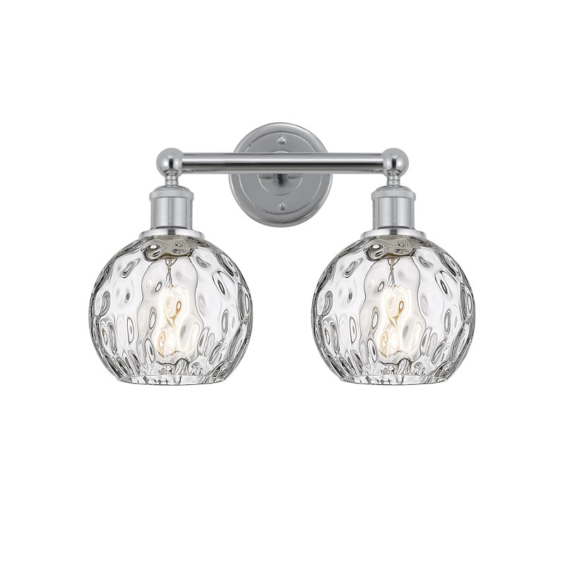 Éclairage pour meuble-lavabo de salle de bain 15 lumières Cambria, Chrome poli